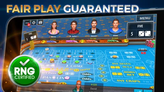 Vegas Craps by Pokerist screenshot 0