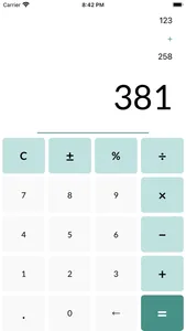 Portable Calculator screenshot 0