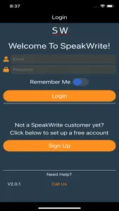 SpeakWrite - Voice to Document screenshot 0