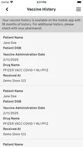 Hannaford Rx screenshot 5