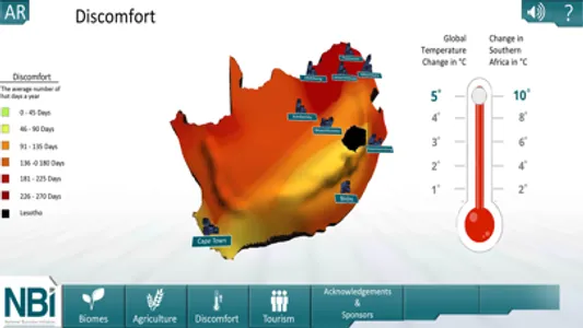 NBI Climate mApp screenshot 1