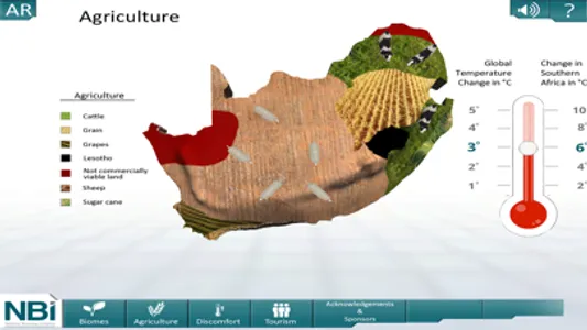NBI Climate mApp screenshot 2