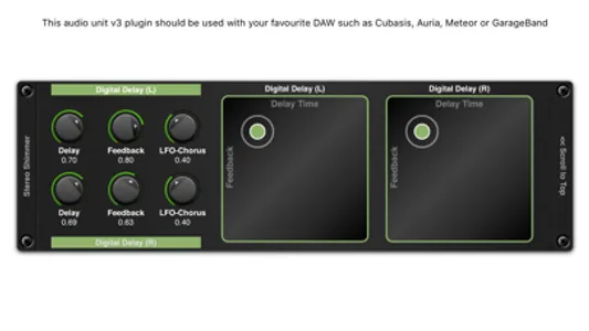 Shimmer AUv3 Audio Plugin screenshot 1