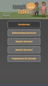 Tough Talks: HIV Disclosure screenshot 0