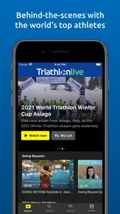 TriathlonLive - Triathlon TV screenshot 1