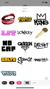 WE tv Hip Hop Stickers screenshot 3