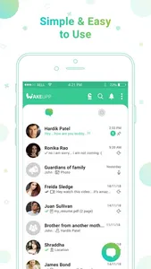 Wakeupp Messenger screenshot 0