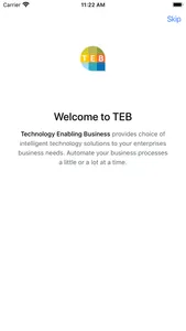 TEB Sales screenshot 0