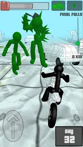 Stickman Zombie: Bike Racing screenshot 5