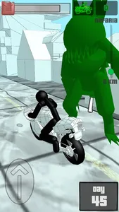 Stickman Zombie: Bike Racing screenshot 7