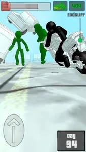 Stickman Zombie: Bike Racing screenshot 8