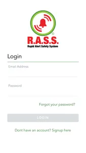 Rapid Alert Safety System screenshot 1