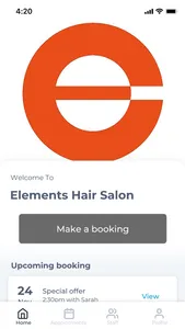 Elements Hair Salon screenshot 0