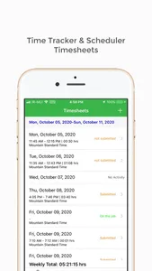 Time Tracker & Scheduler screenshot 5