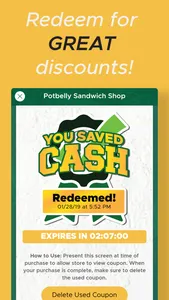 Campus Cash Coupons screenshot 3