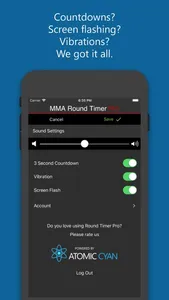 MMA Round Timer Pro screenshot 5