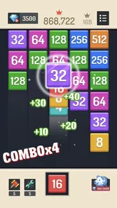 Merge Block - Number Puzzle screenshot 2