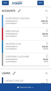 Skyward Credit Union Mobile screenshot 1