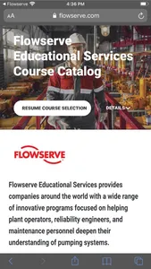 Flowserve Academy screenshot 1