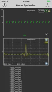 Fourier Synthesiser screenshot 6