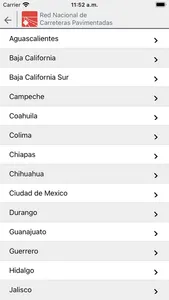 Datos Viales App screenshot 1