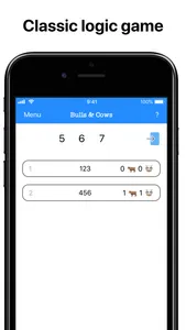 Bulls & Cows - Math game screenshot 0