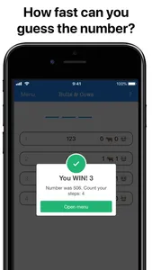 Bulls & Cows - Math game screenshot 2