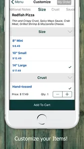 Redfish Pizza screenshot 5
