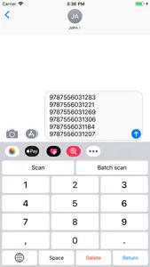 Barcode Keyboard - BarcodeKey screenshot 0