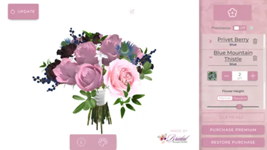 Bridal Bouquet Builder screenshot 0