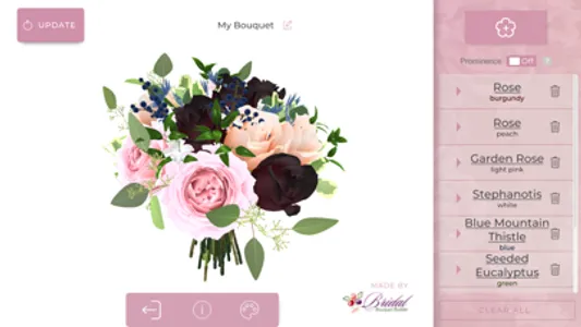 Bridal Bouquet Builder screenshot 1