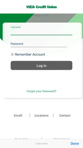 WEA Credit Union screenshot 0