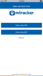 mTracker - Giám sát hành trình screenshot 0