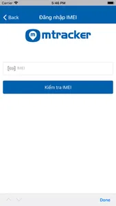 mTracker - Giám sát hành trình screenshot 1