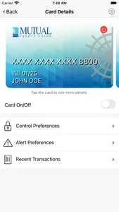 Mutual CU SAMcards Manager screenshot 0