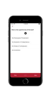U.S. Civics Test with Audio screenshot 1