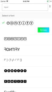 Fontify - Fonts for Instagram screenshot 0