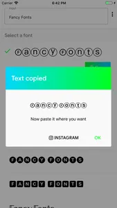 Fontify - Fonts for Instagram screenshot 2