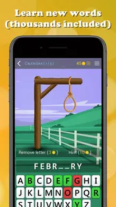 Hangman game - Guess the word screenshot 4