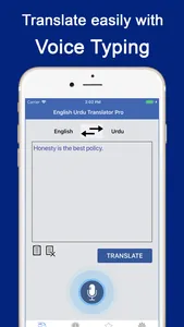 English Urdu Voice Translator screenshot 1