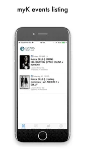 myK - Key to events screenshot 6