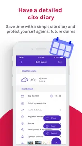 Site Diary - Construction Log screenshot 2