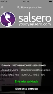 salsero QR screenshot 3