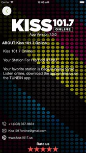 Kiss 101.7 Online screenshot 2