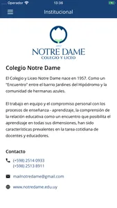 NOTRE DAME Colegio y Liceo screenshot 3