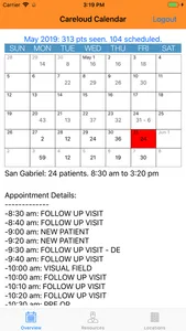 Carecloud Schedule screenshot 1
