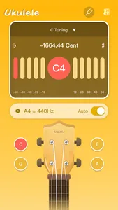 Ukulele Tuner - UkeTune screenshot 2