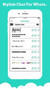 Stylish Fonts: Chat Text Style screenshot 0