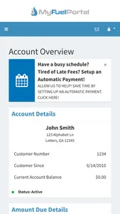 MyFuelPortal screenshot 1