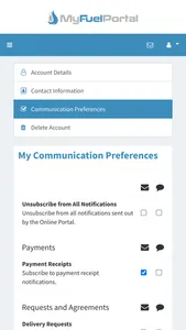 MyFuelPortal screenshot 2